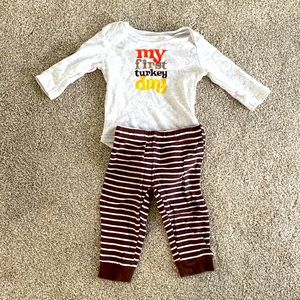 Thanksgiving outfit for baby!